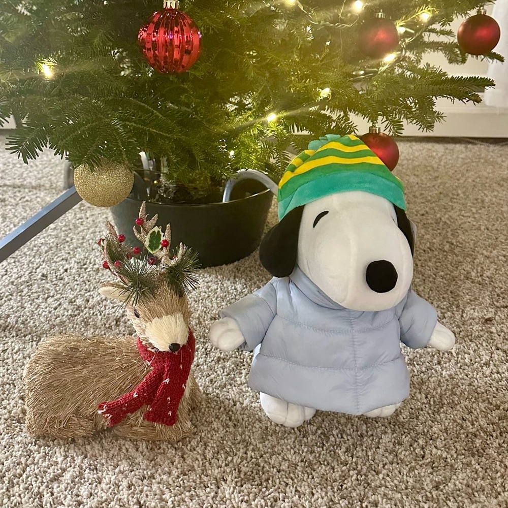 Snoopy Puffer Jacket 2023 Peanuts CVS Christmas Holiday Plush As Seen On TikTok